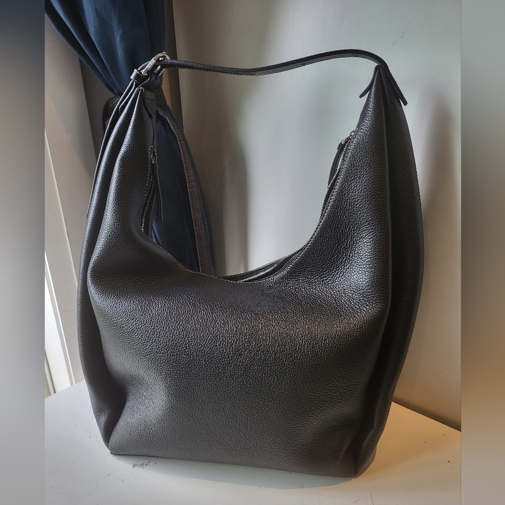 Toteme Hobo Bag, Black - Picture 1 of 16